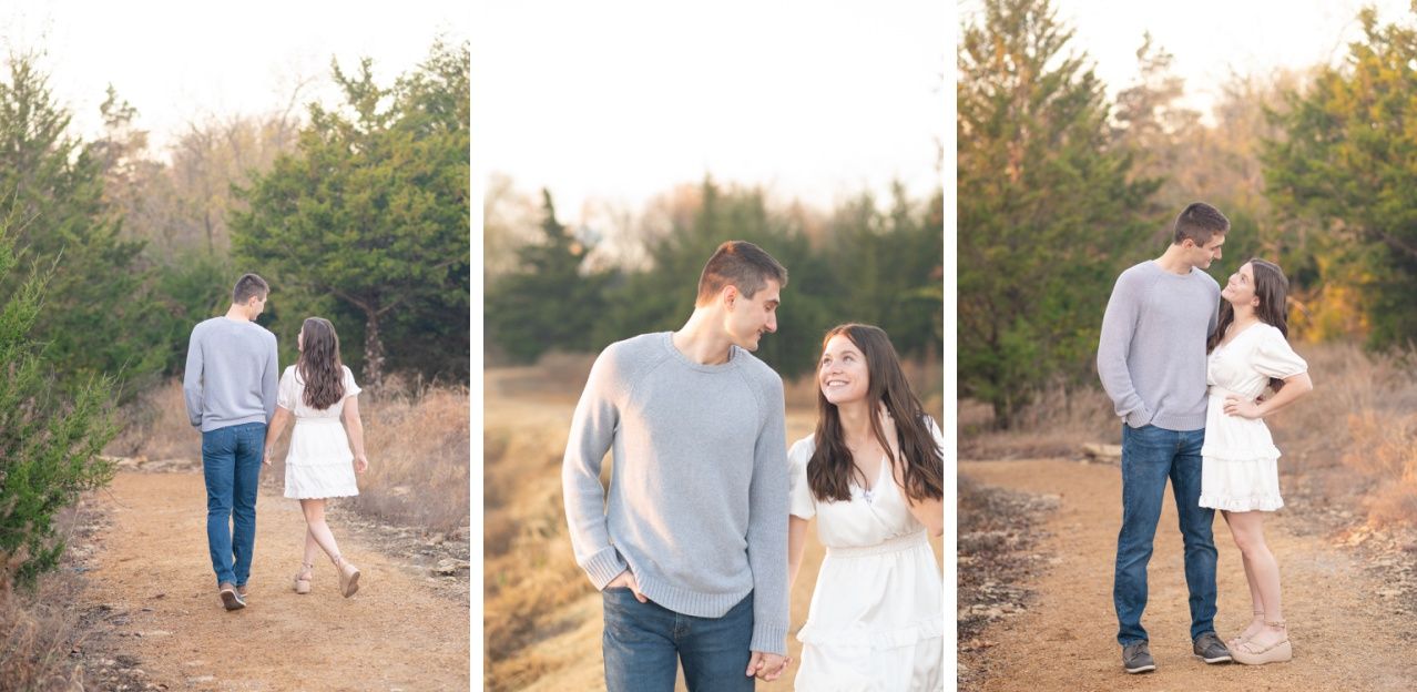 Fall Engagement Session by Bartlesville Portrait and Wedding Photographer Kristi Bray Photography