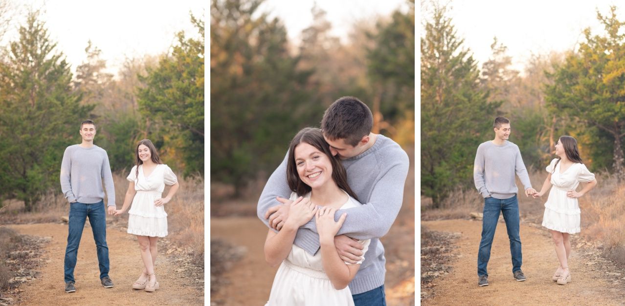 Fall Engagement Session by Bartlesville Portrait and Wedding Photographer Kristi Bray Photography