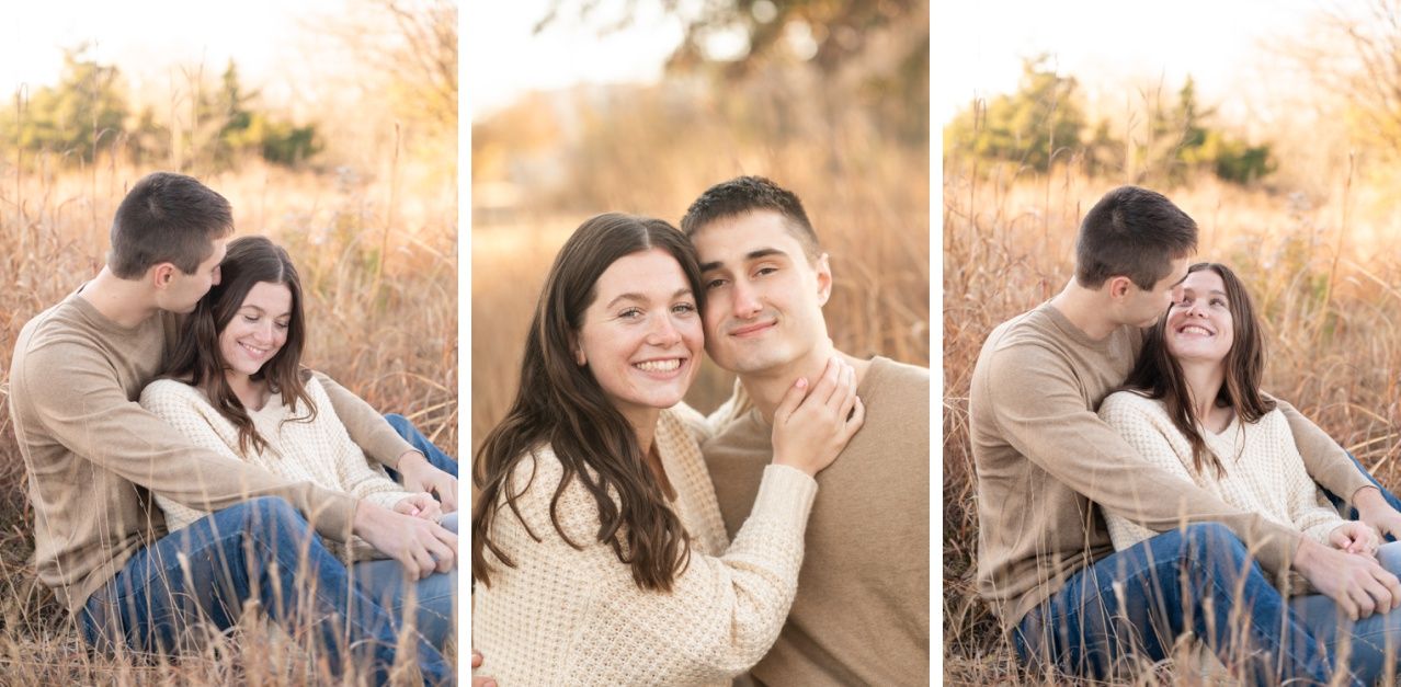 Fall Engagement Session by Bartlesville Portrait and Wedding Photographer Kristi Bray Photography