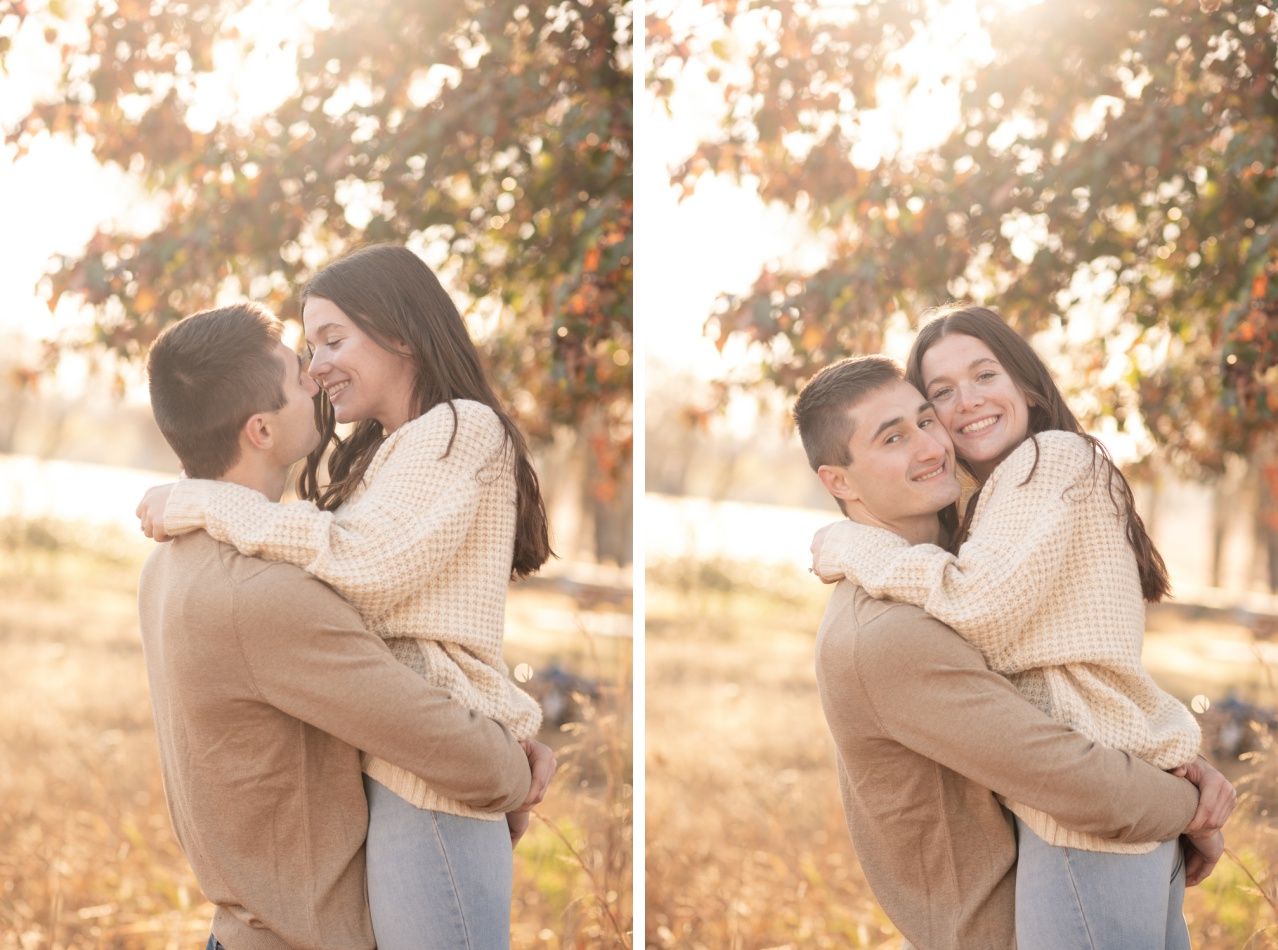 Fall Engagement Session by Bartlesville Portrait and Wedding Photographer Kristi Bray Photography