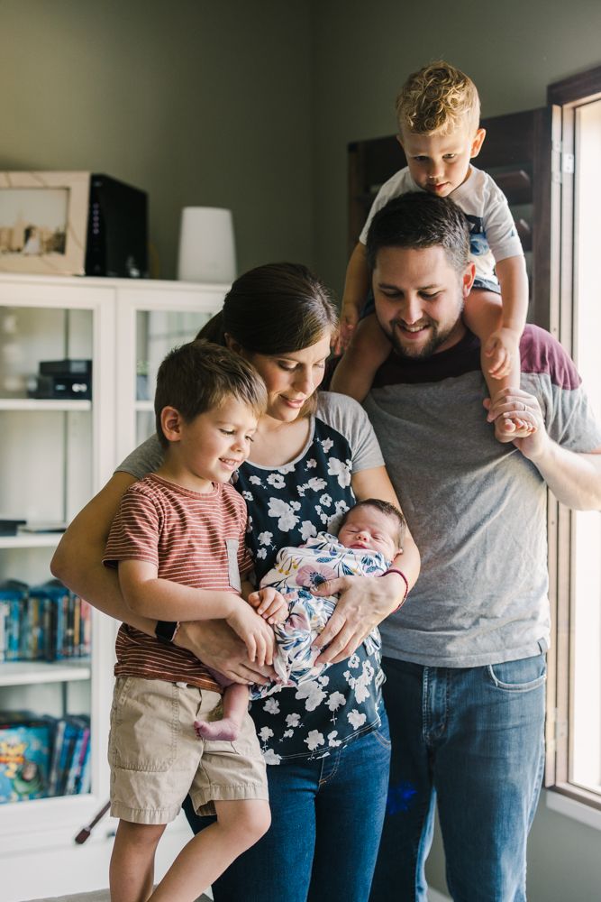 Newborn photos in Salt Lake City with Michelle Deppe Photography.