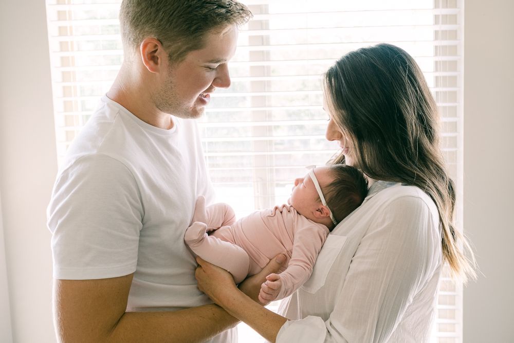 Newborn photos with Michelle Deppe in Salt Lake.