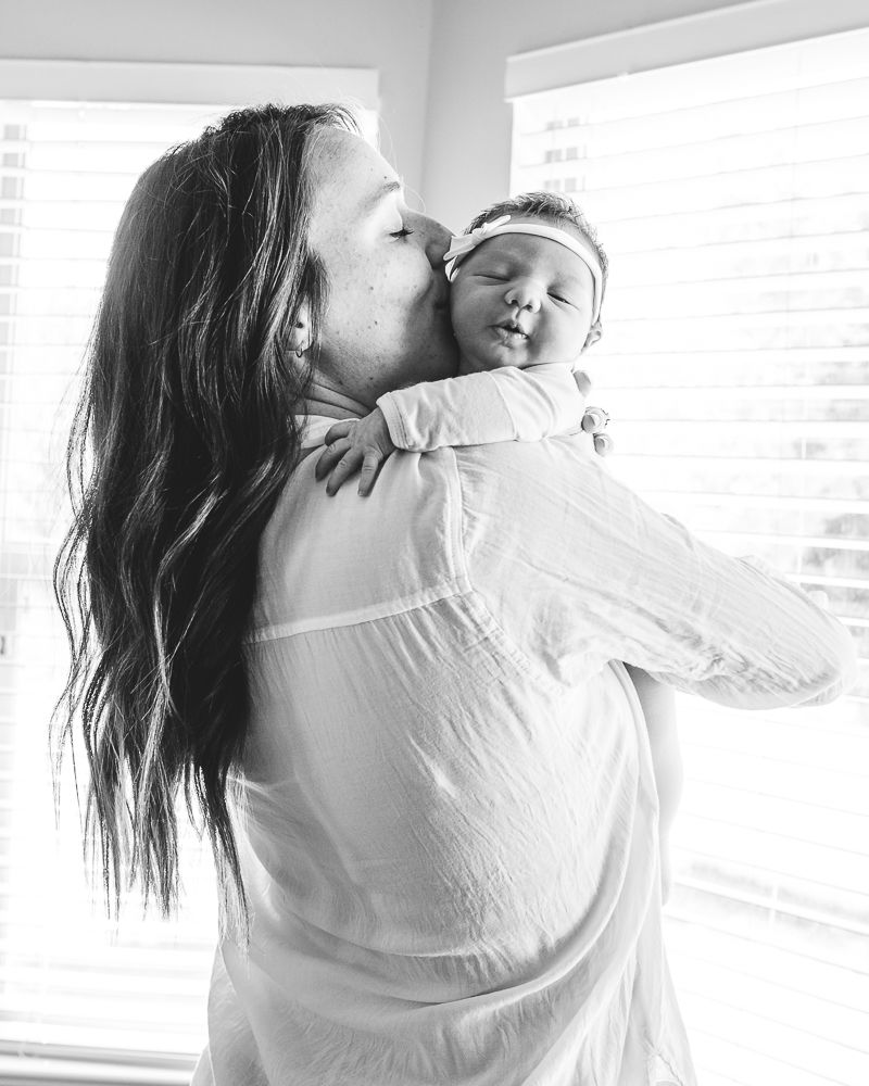 Michelle Deppe Photography in Salt Lake City, Utah for newborn lifestyle photos.