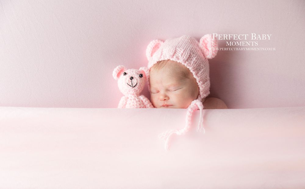 sleeping newborn baby