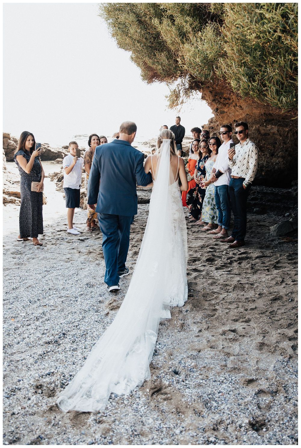 bride and dad, dad walking bride down aisle, bride walking down aisle