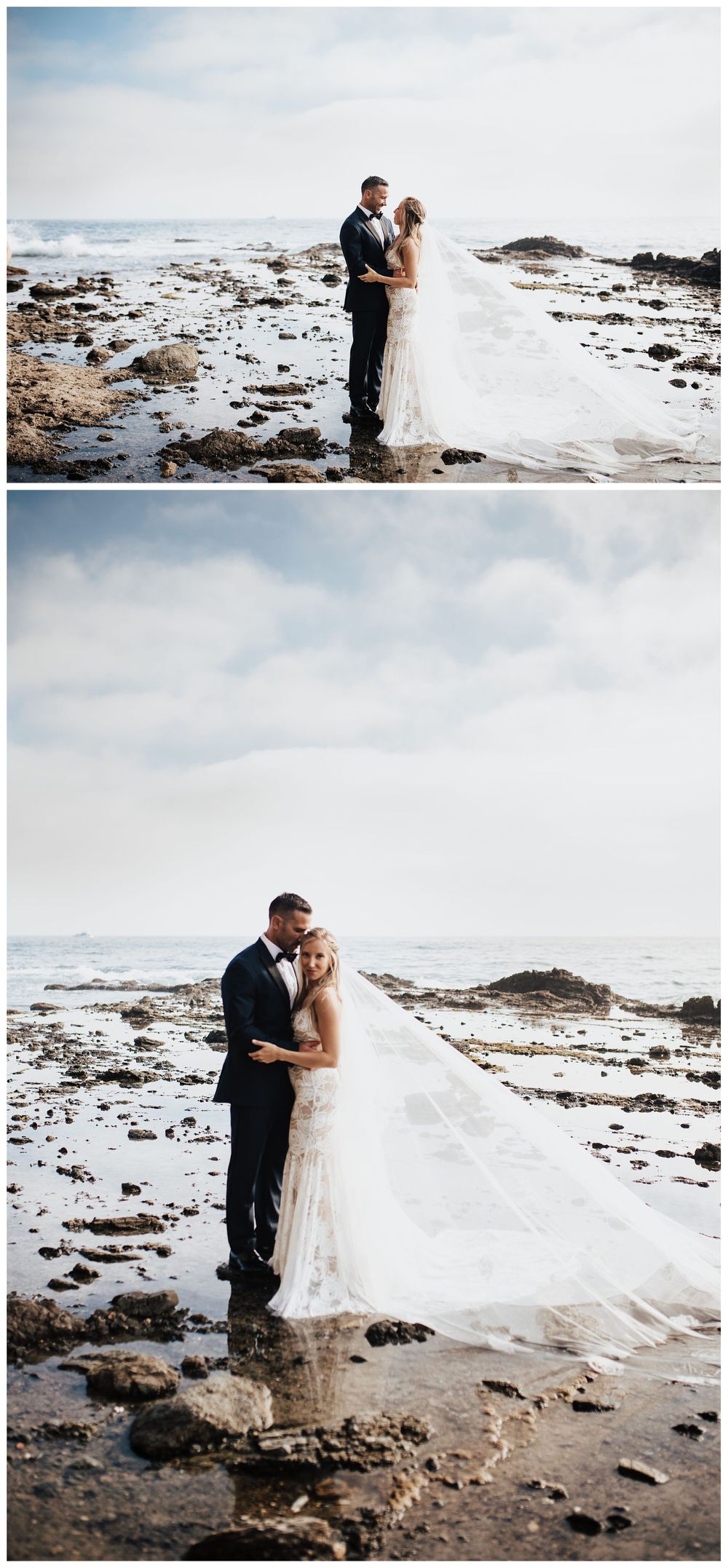 wedding photos on the beach, elopement photos on the beach