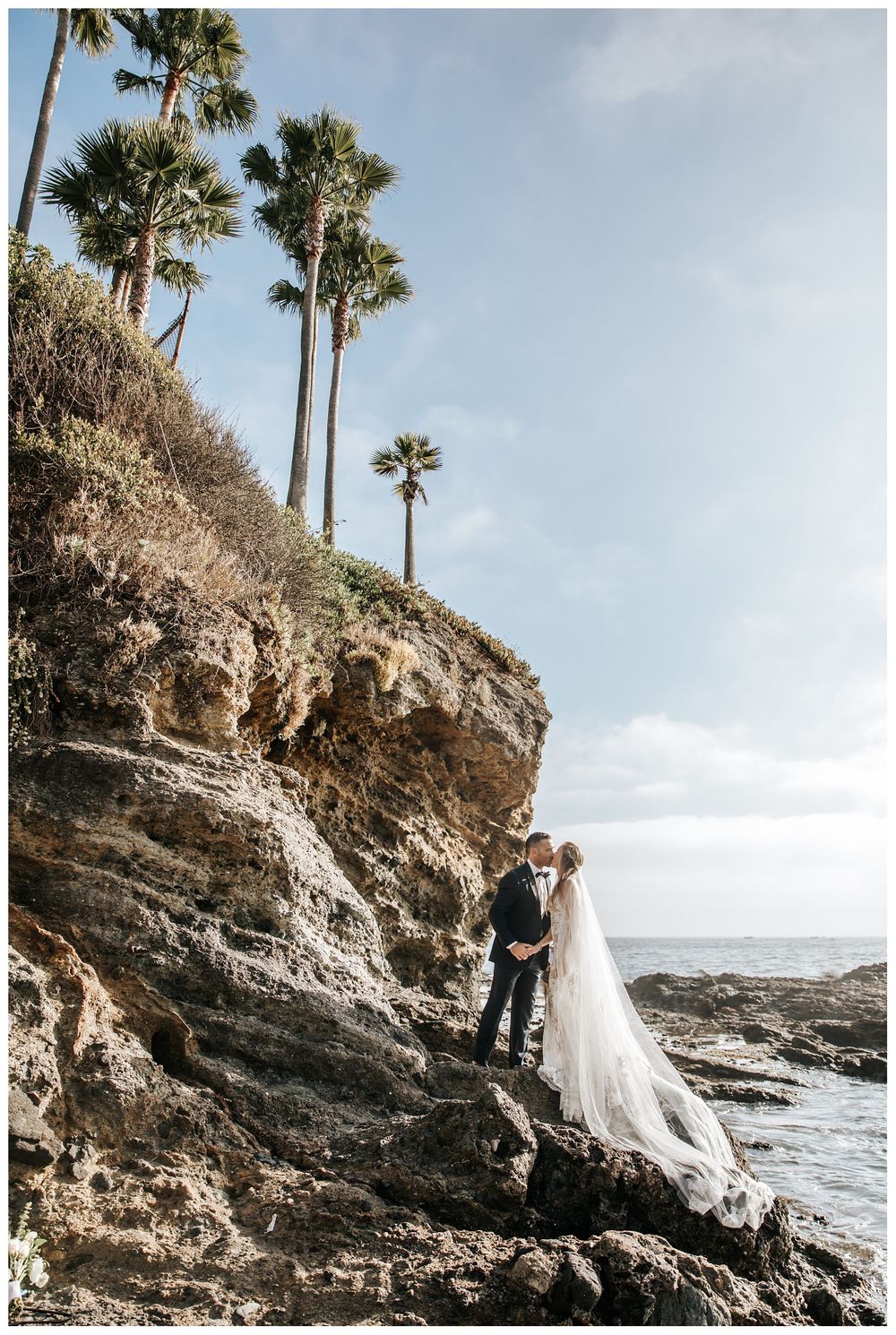 adventure elopement inspiration, destination elopement inspiration, bride and groom on beach