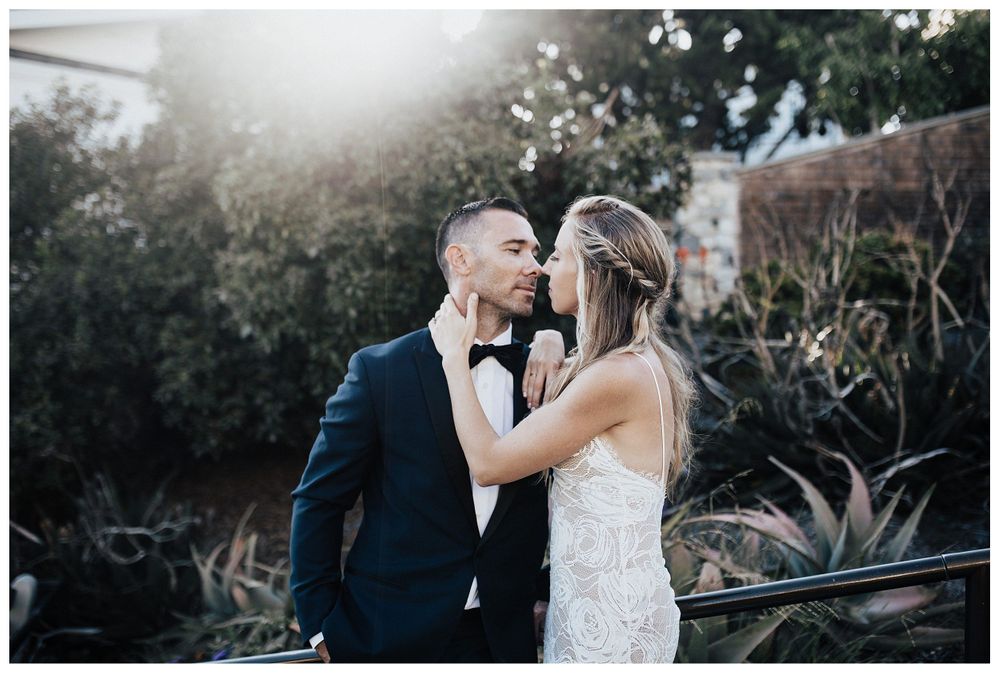 sunset wedding portraits, sunset wedding portraits on the beach