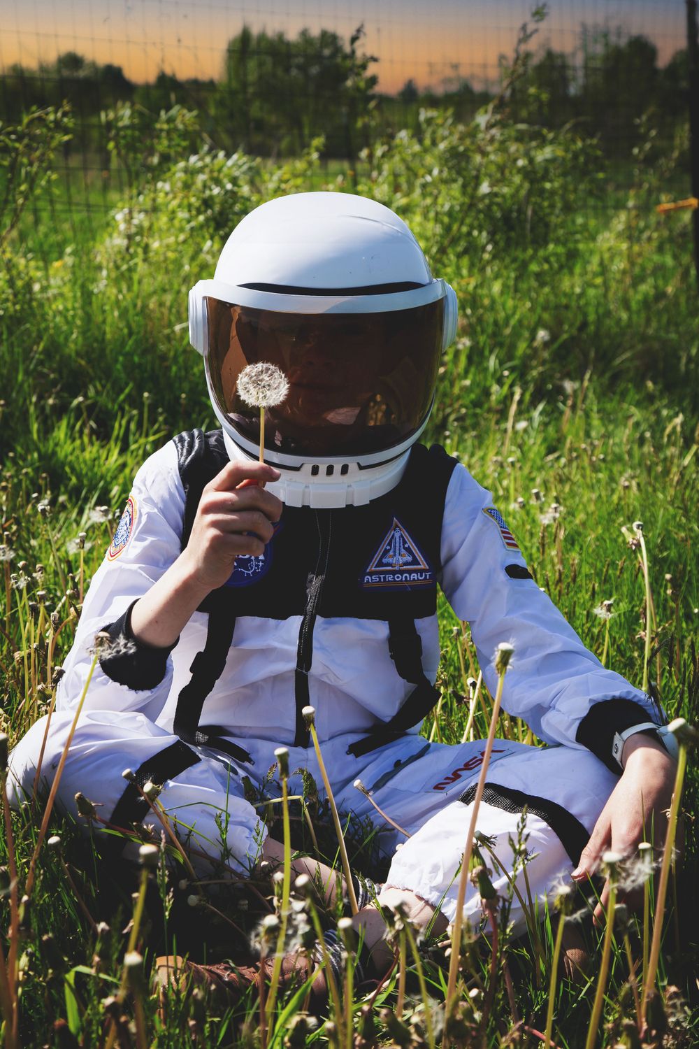 Adventurous and out of this world fine art child's photo session.
