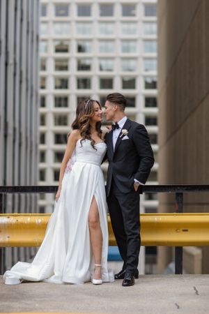 downtown edmonton wedding photographer