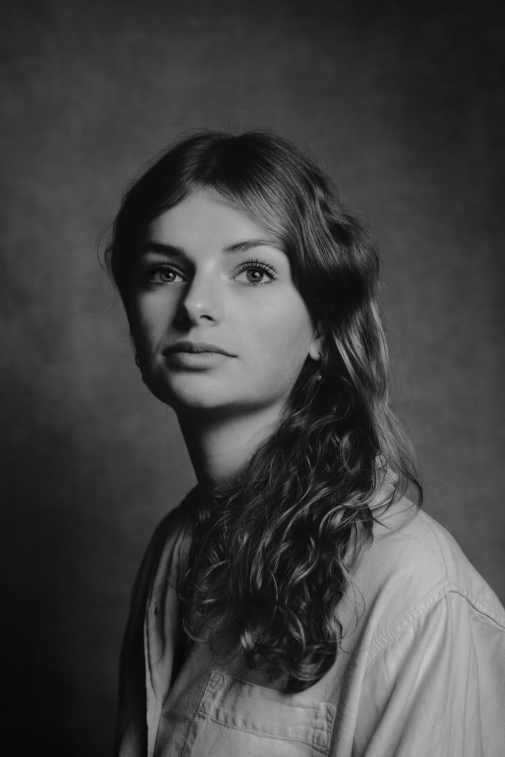 studio portretfoto vrouw