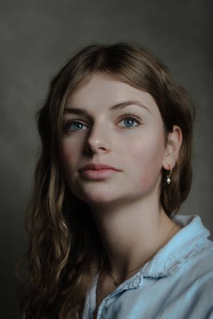 studio portretfoto close-up