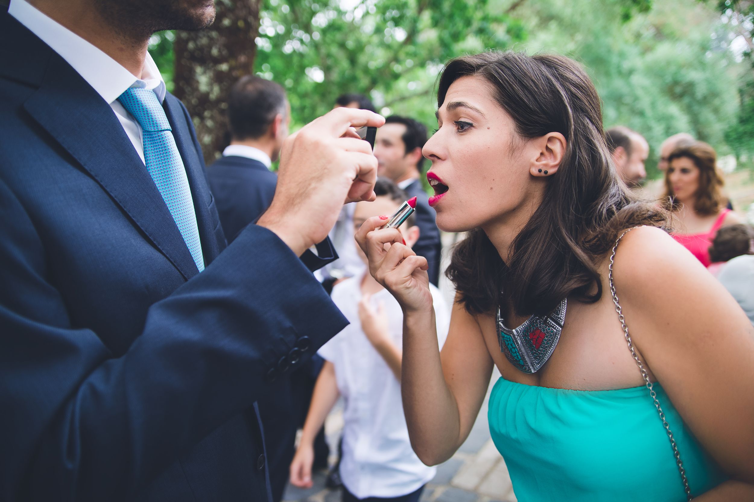 batom convidados casamento
