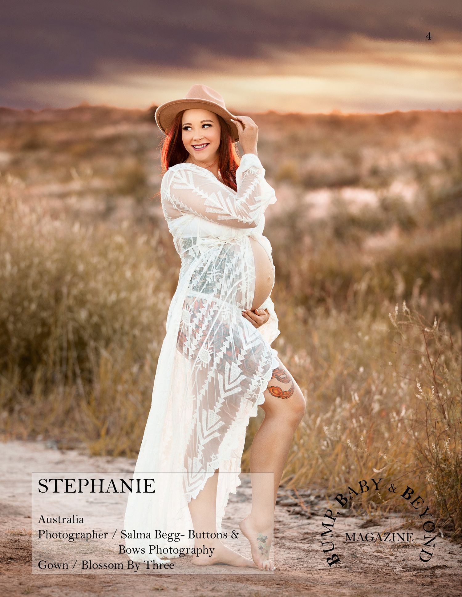 Published in Bump, Baby & Beyond Magazine Buttons & Bows Photography maternity award winning photographer springfield