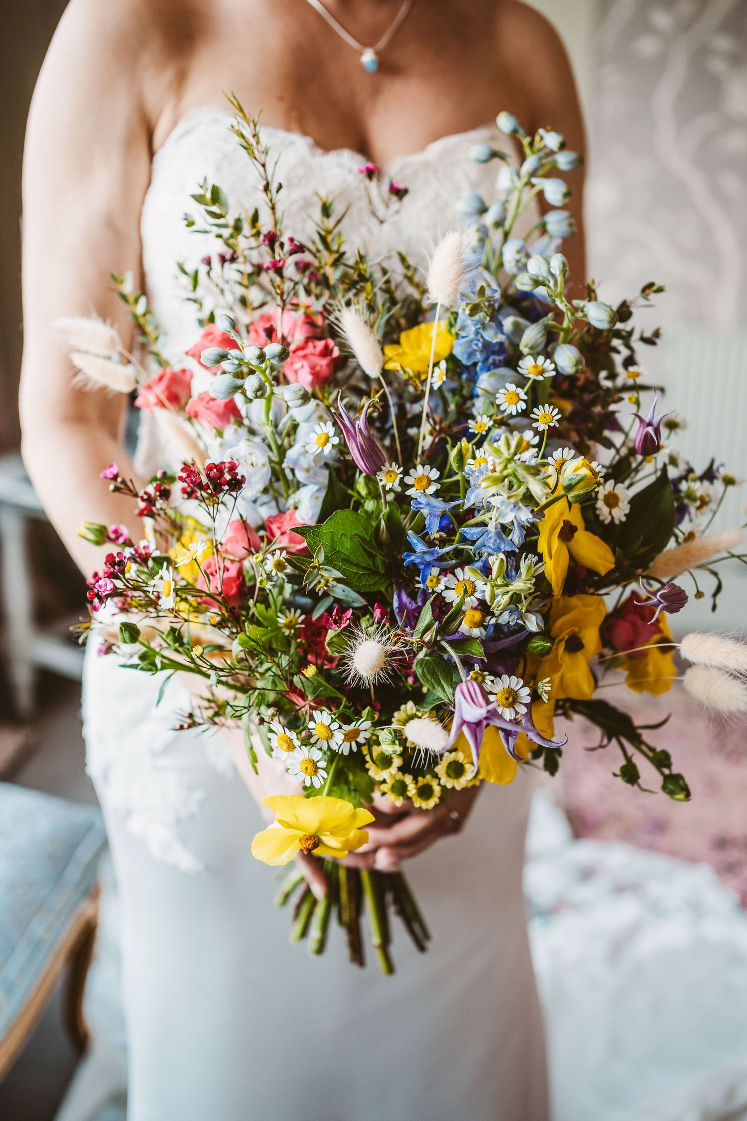 Stunning bridal bouquet