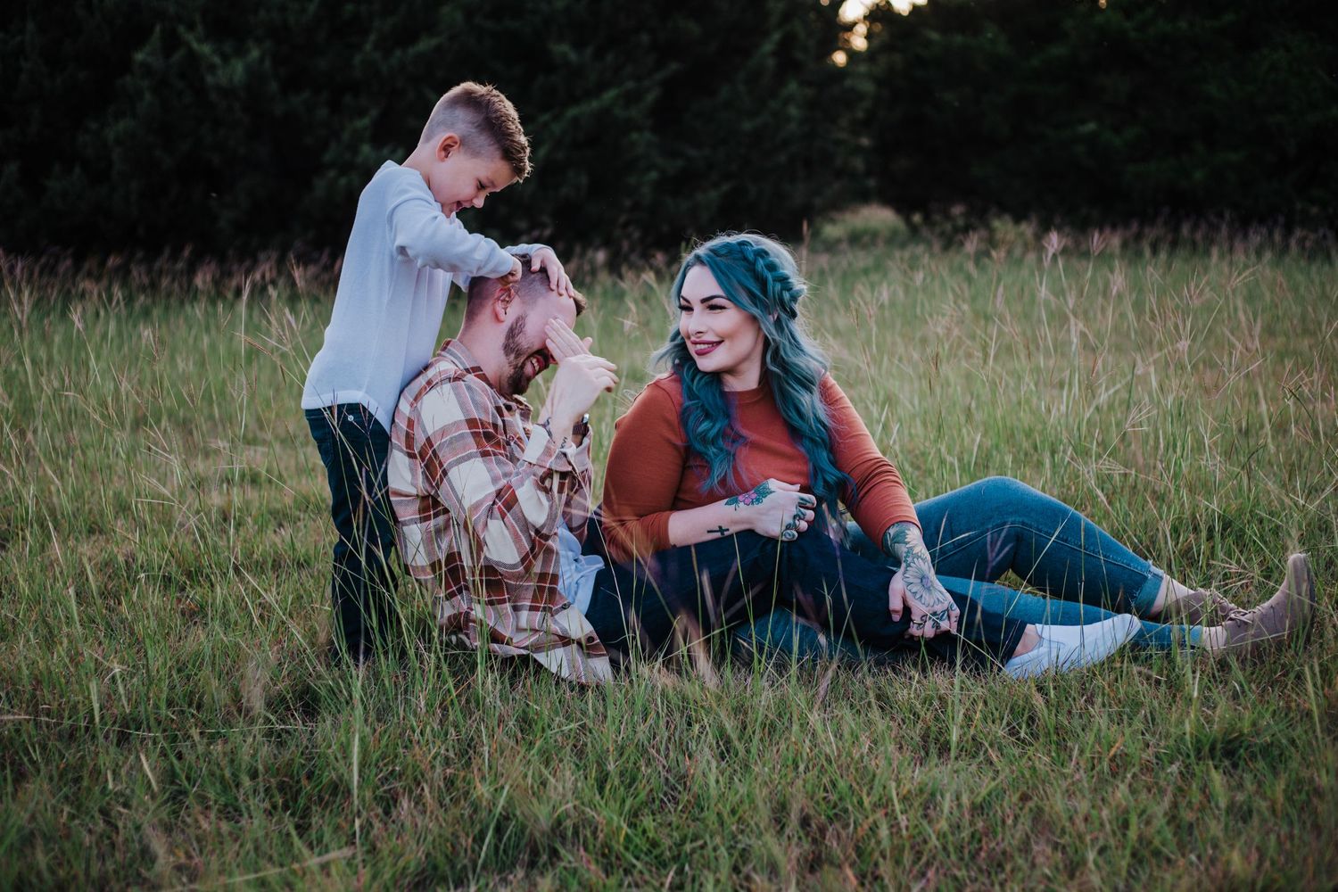 Candid family