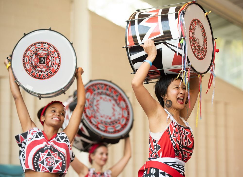 Drummers at Harlem Dance Festival