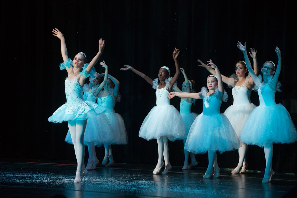 Dancers performing the Nutcracker