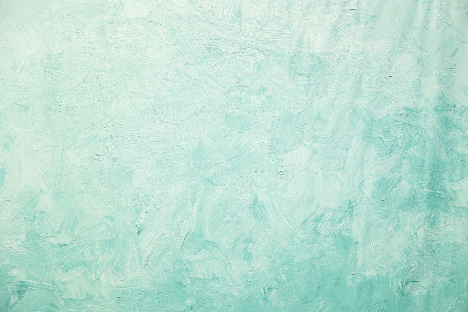 Aqua mint watercolor background with brushstroke texture and gradient effects.