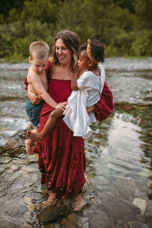 Motherhood photo by Kristy Baker Photography, a local Steamboat Springs, Colorado photographer.