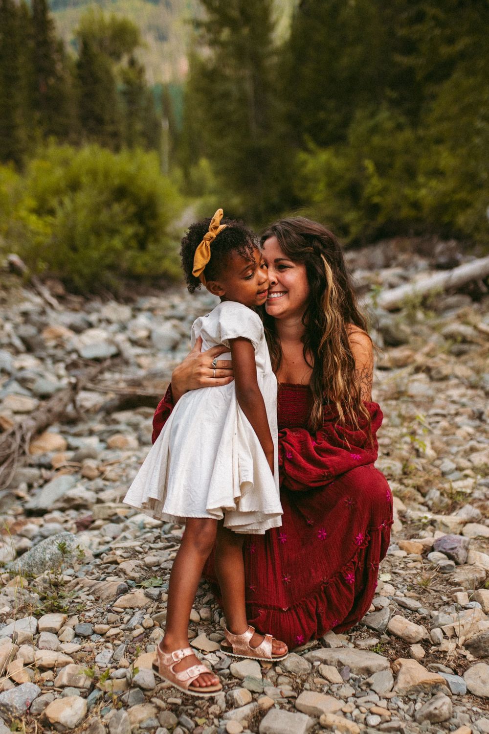 Motherhood photo by Kristy Baker Photography, a local Steamboat Springs, Colorado photographer.