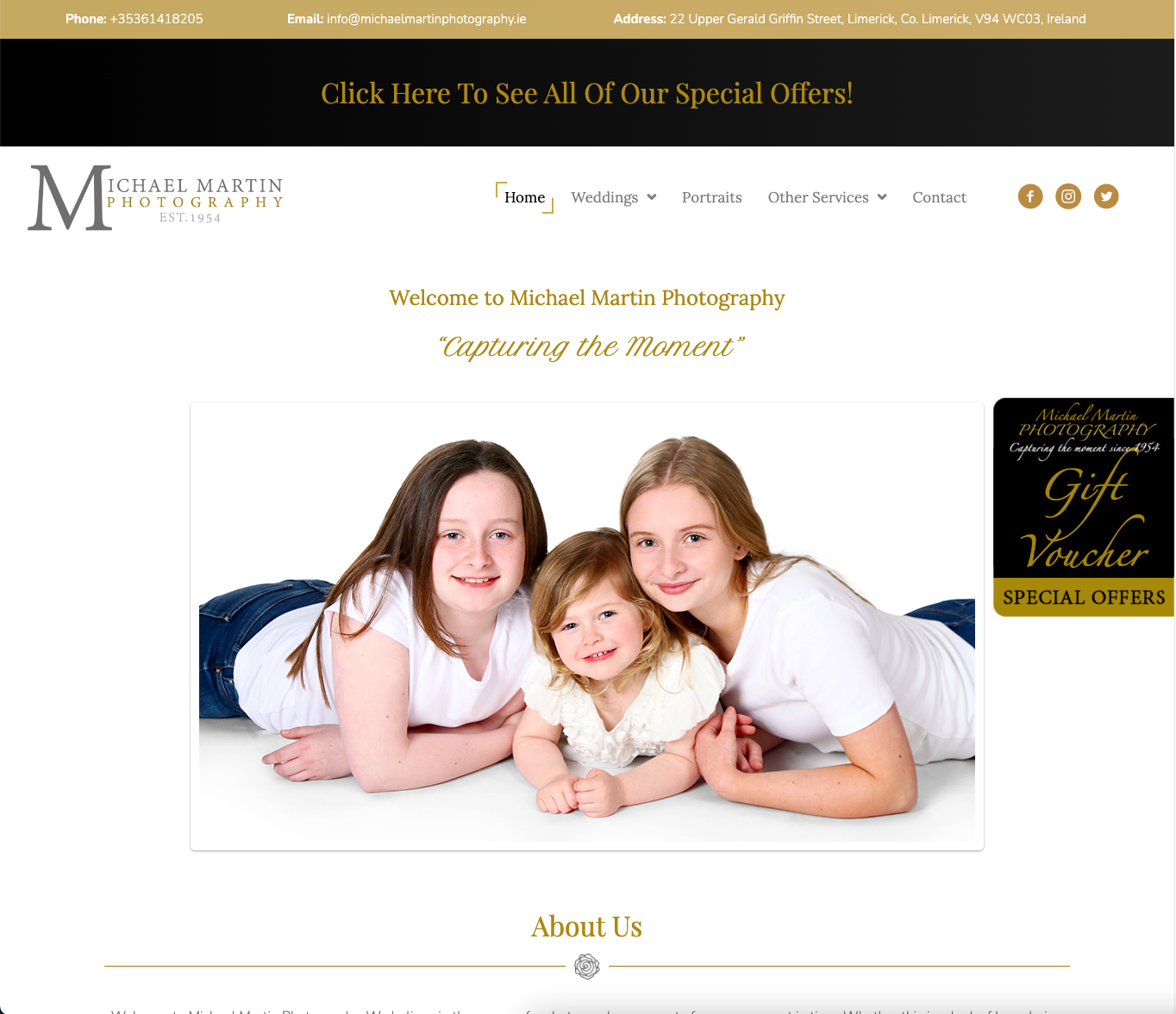 Michael Martin Photography main website