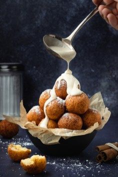 Curd cheese doughnuts - Photo by © Reka Csulak