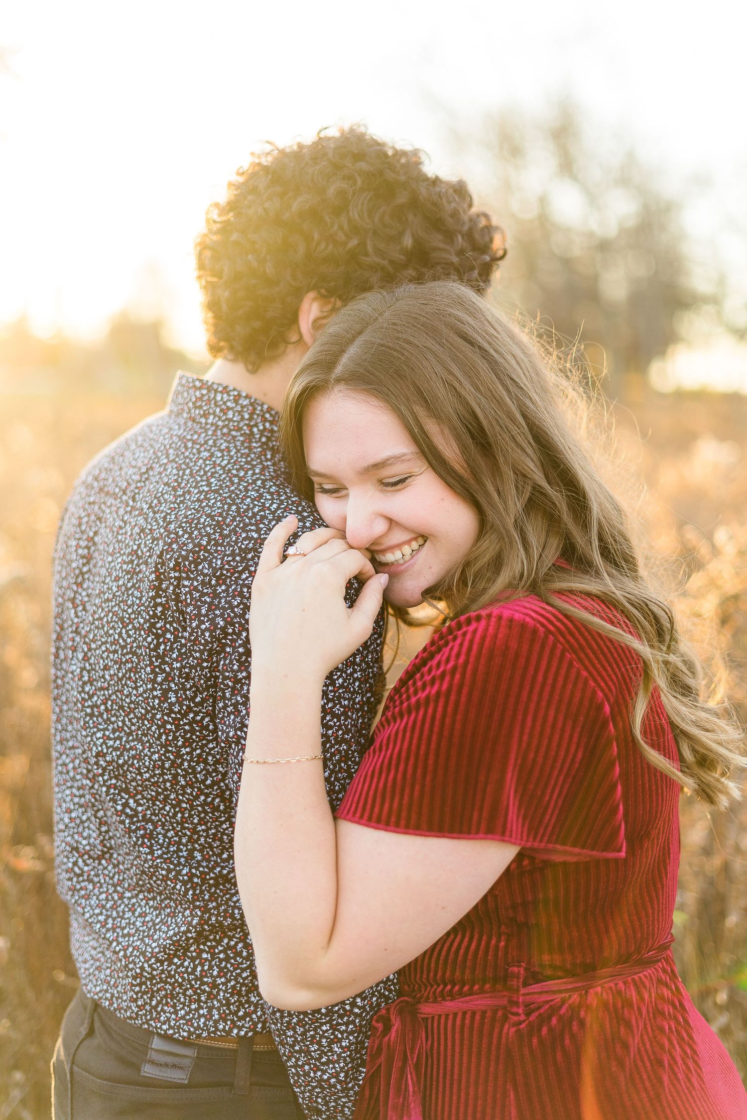 Engagement Session in Racine Wisconsin for young engaged couple married in Lannon Wisconsin. Milwaukee Photographer.
