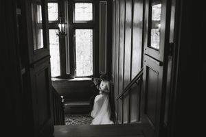 wedding at the hauberg mansion rock island illinois