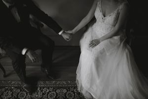 wedding at the hauberg mansion rock island illinois