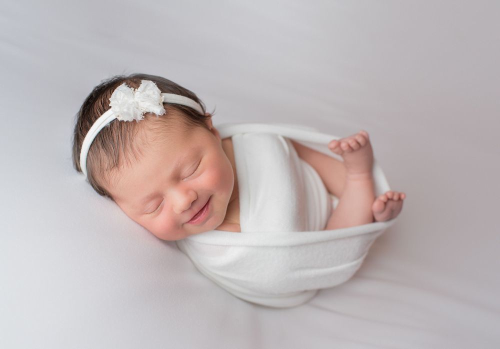 Tampa Bay newborn photographer, newborn baby girl