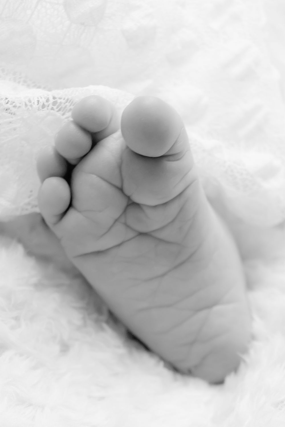 Baby Feet and toes cute and small in size