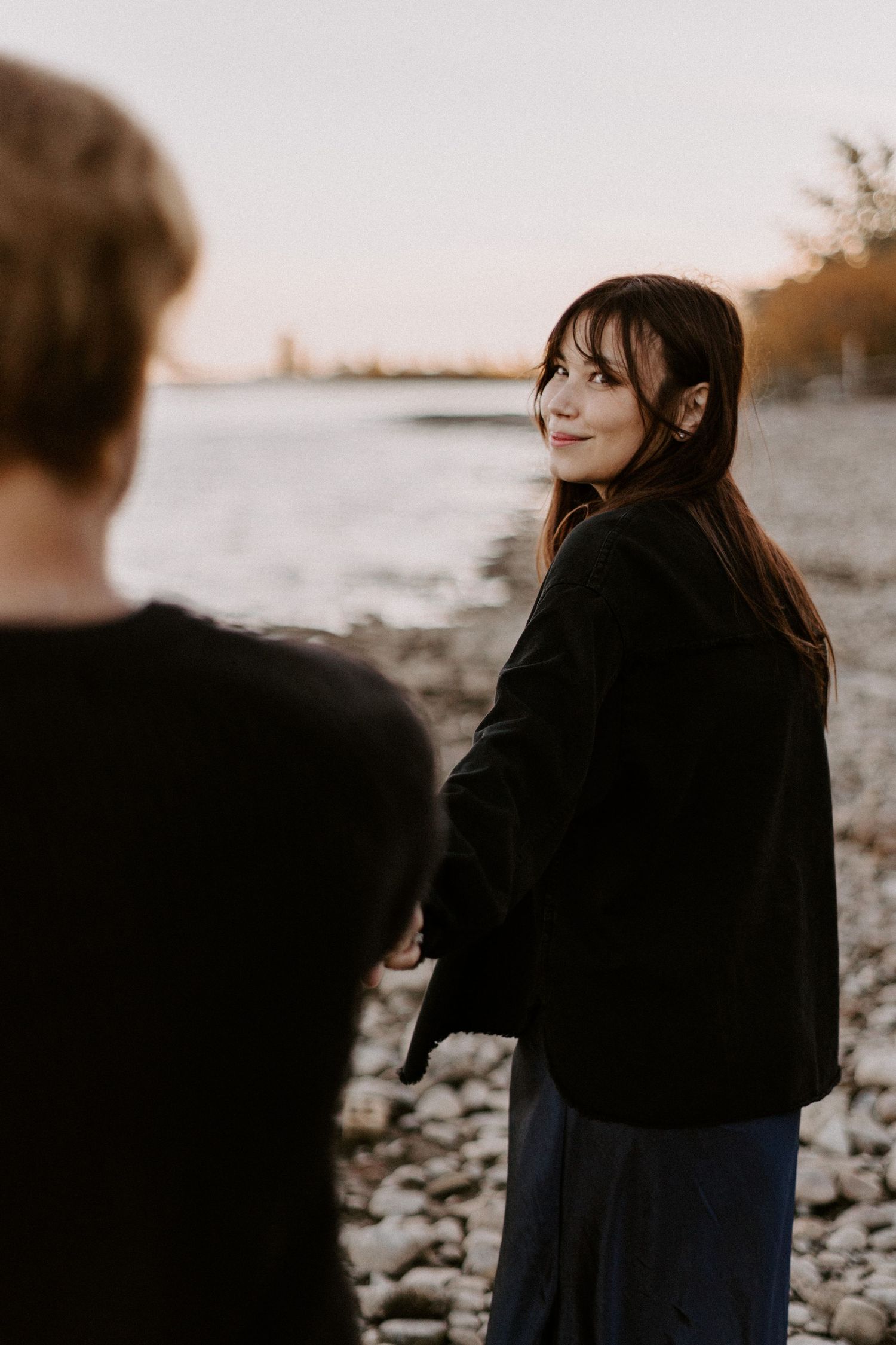 downtown toronto candid engagement photography cherry beach polson pier