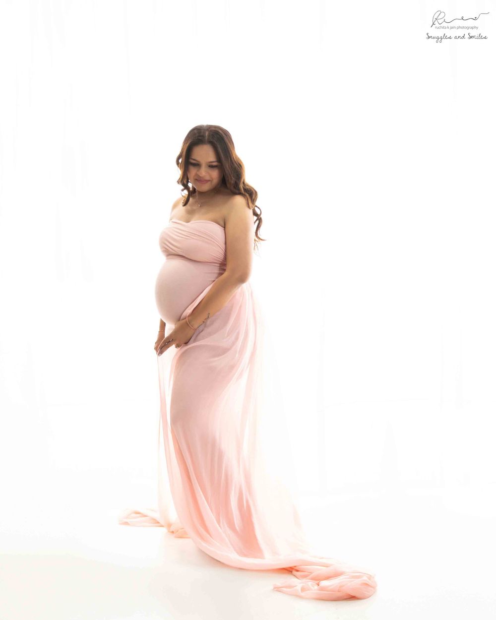 Pregnancy shoot mumbai baby shower dress