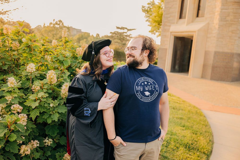 Cap and gown college KU high school graduates lawrence topeka ks