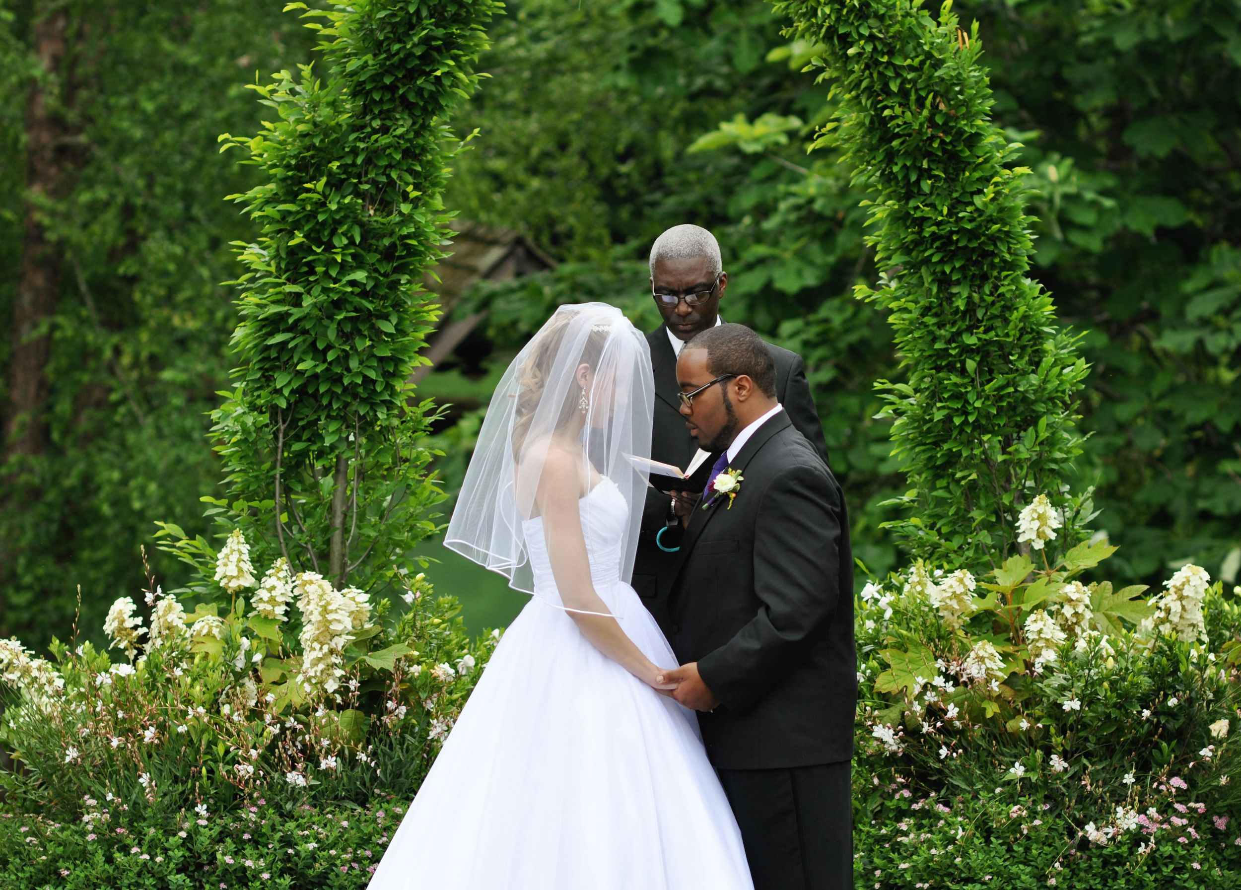 Black Fox Interracial couple wedding Cleveland, TN Wedding Photography