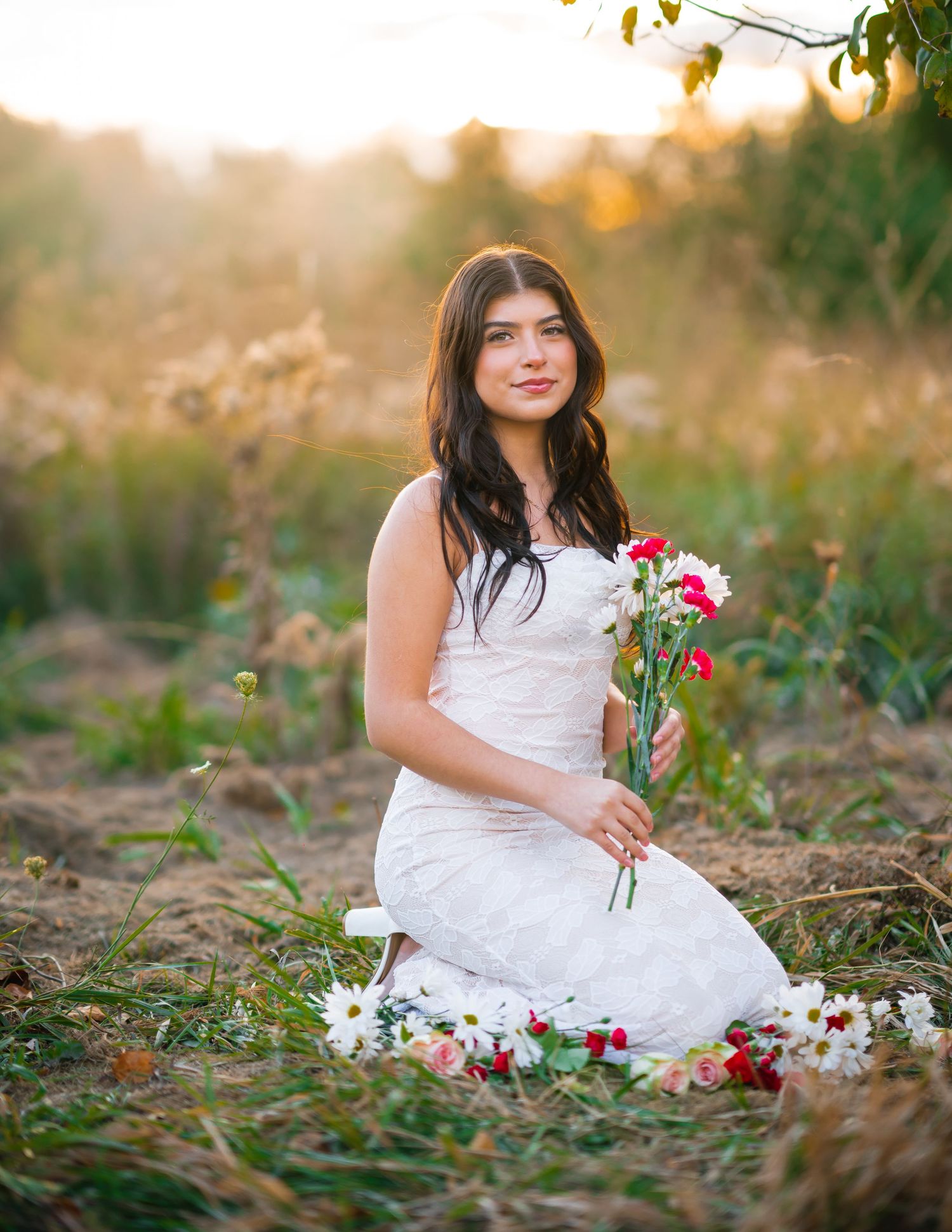 Senior photos at Fonferek Glen County in Green Bay