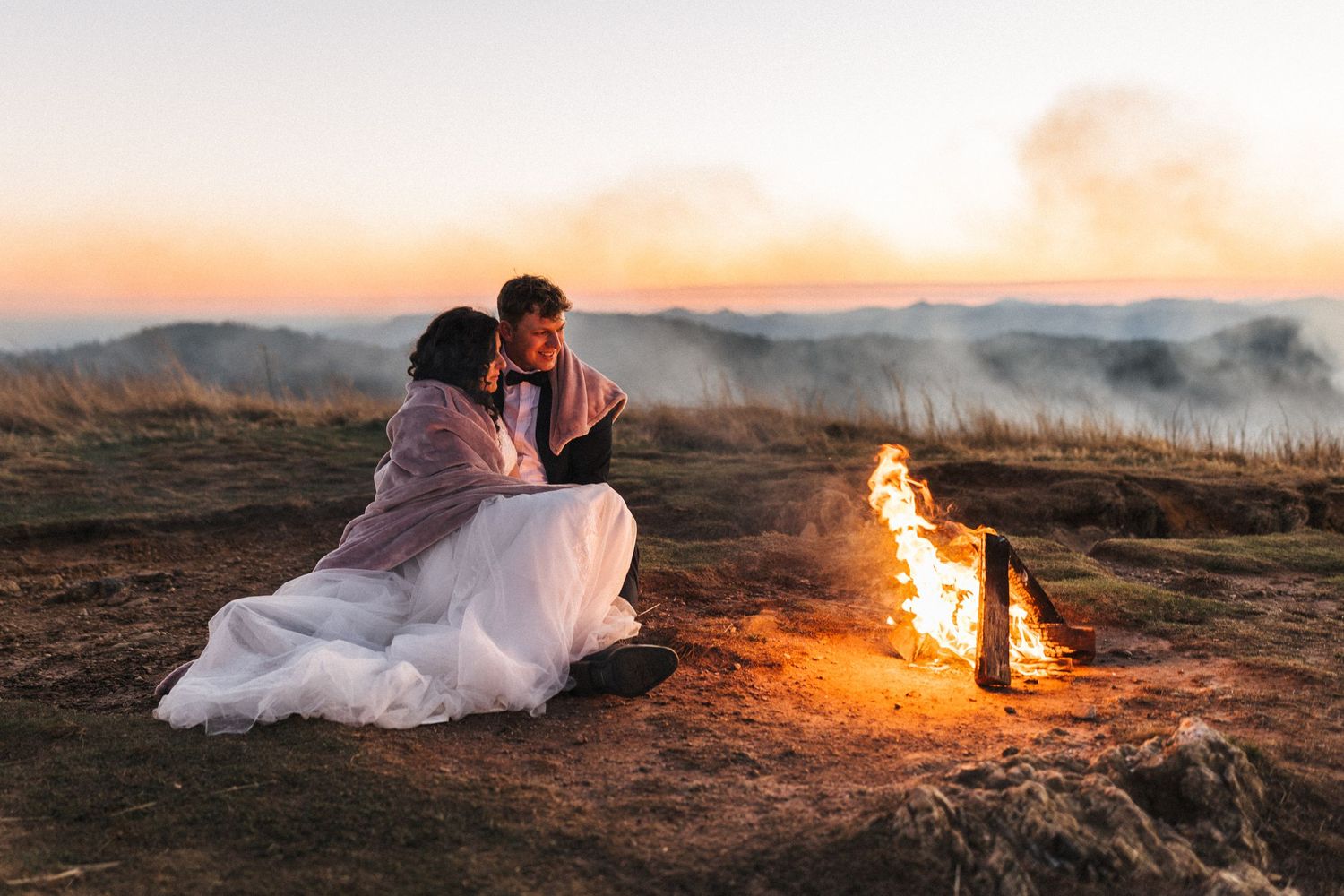 Elopement at Black balsam knob near Asheville North Carolina