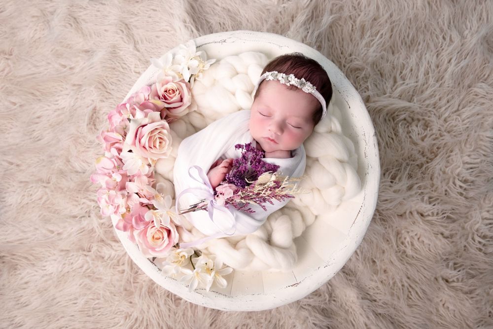 Newborn photoshoot cheshire