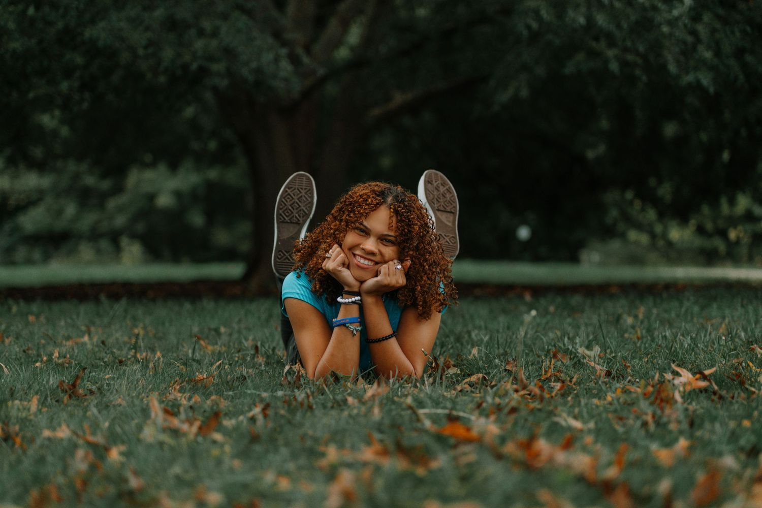 senior session at inniswood metro gardens