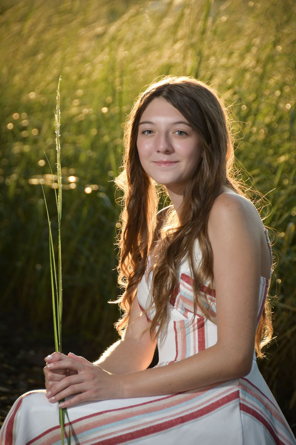 High School senior portrait