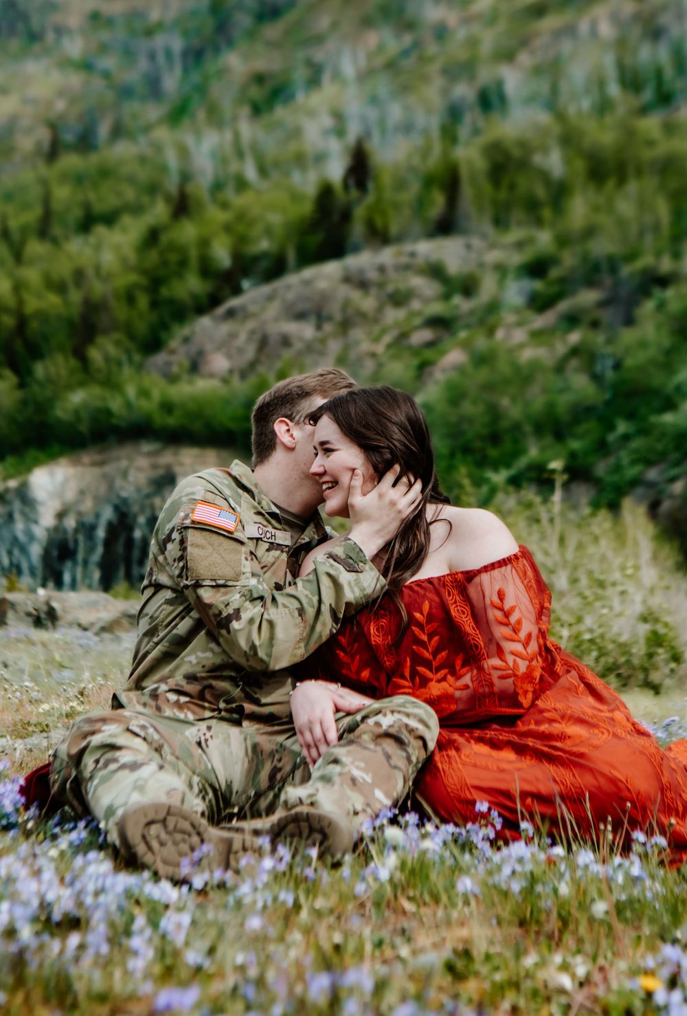 Couple Kissing