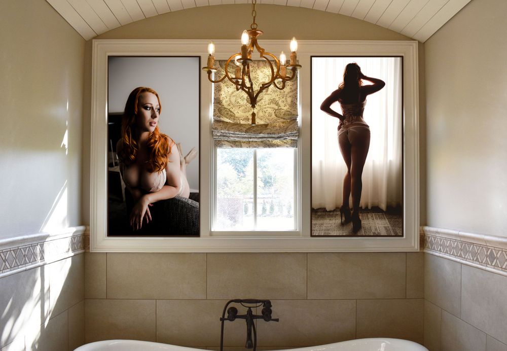 redhead lingerie boudoir perth luxury photographer