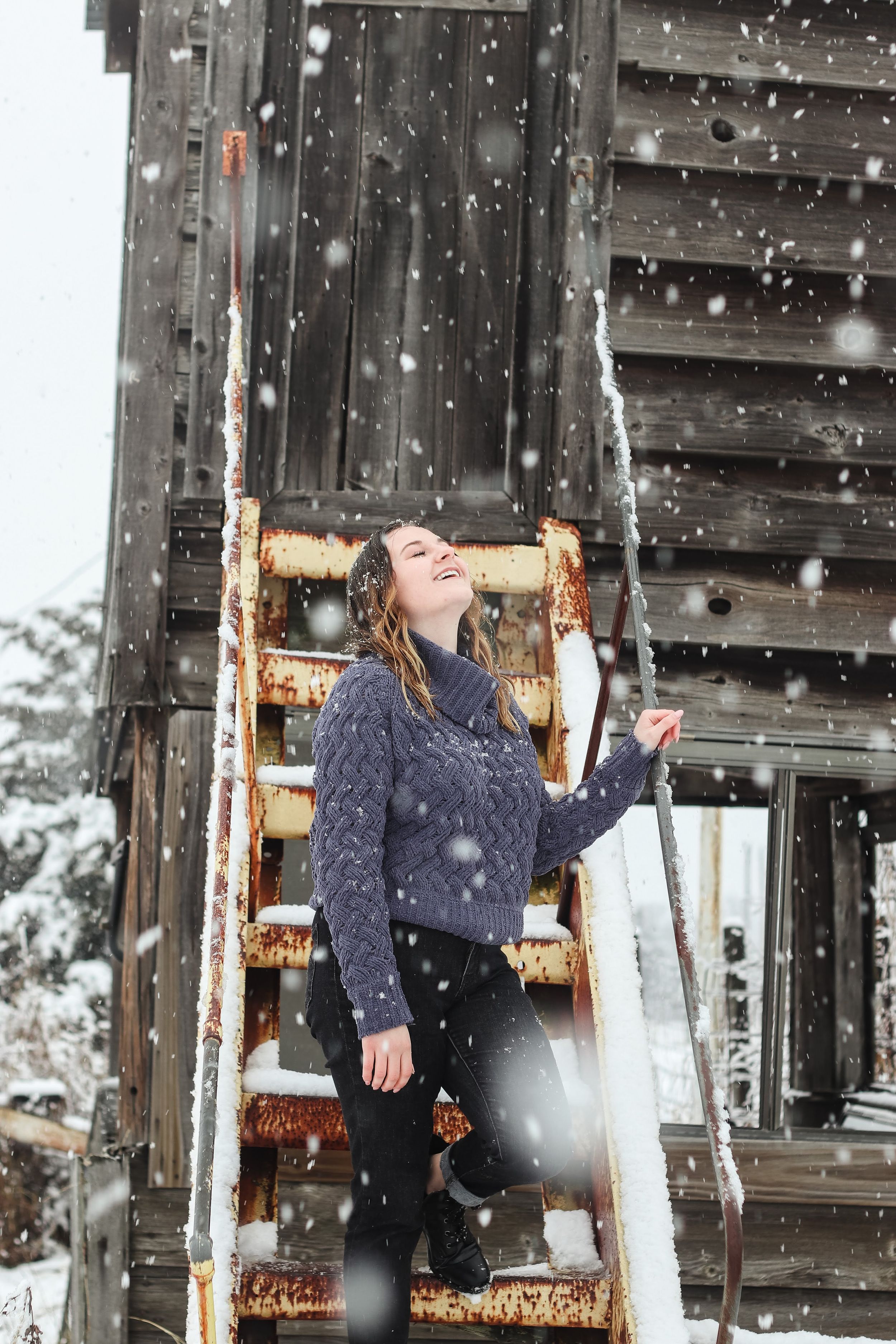 Outdoor Portrait Photography Waco, Tx. Portrait Snow Session Session, Natural Light Photography Waco Texas