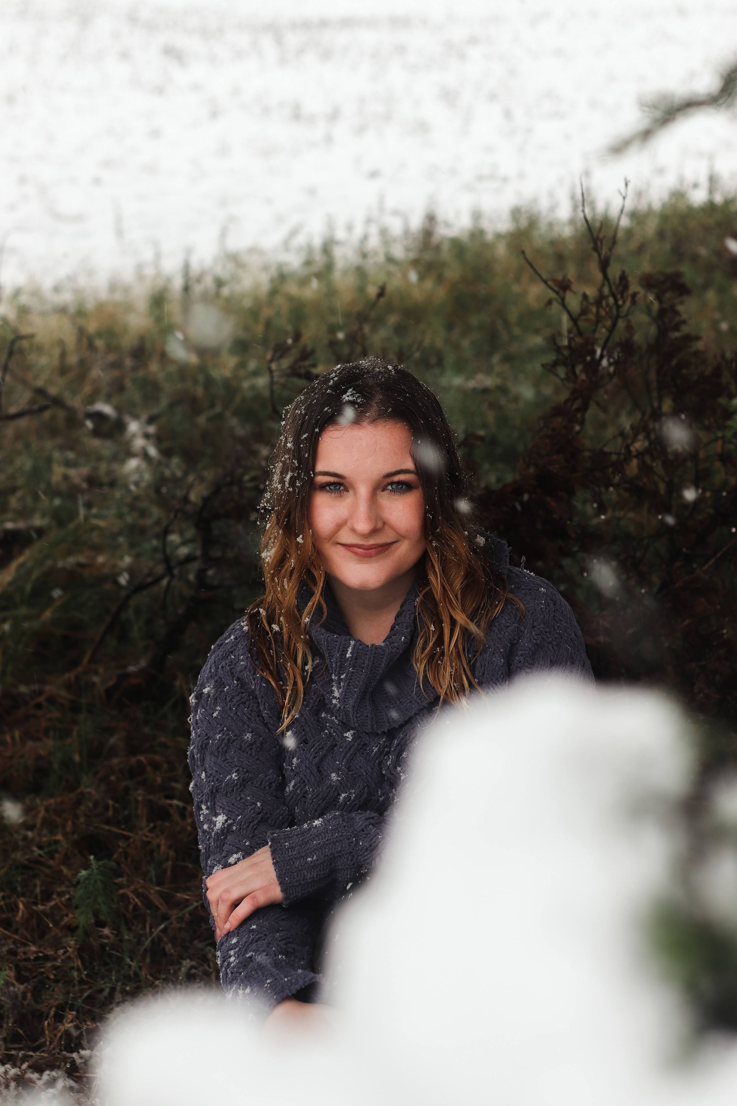Outdoor Portrait Photography Waco, Tx. Portrait Snow Session Session, Natural Light Photography Waco Texas