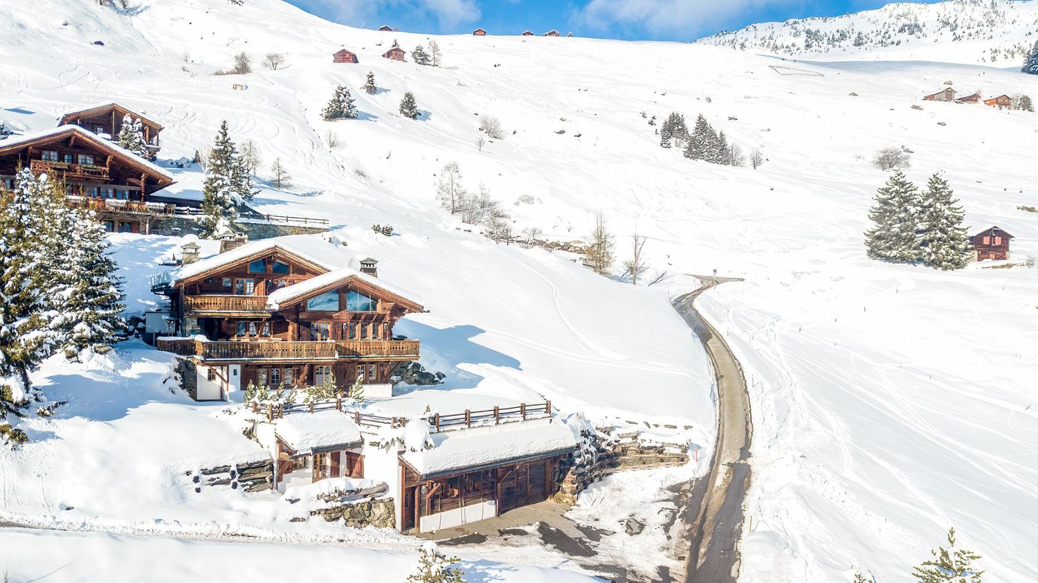 Aerial Photography Switzerland Verbier Drone photographer