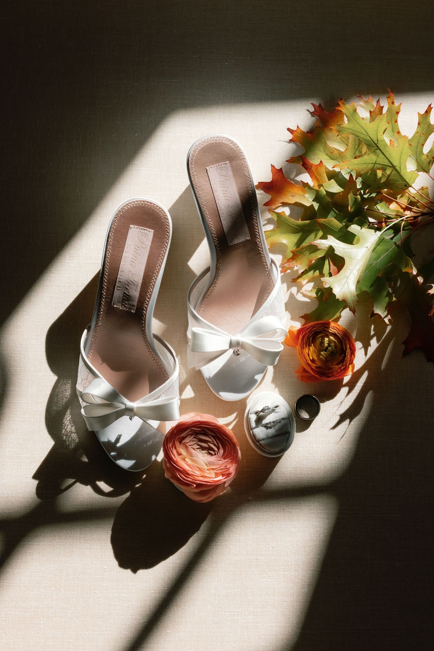 Fall wedding details