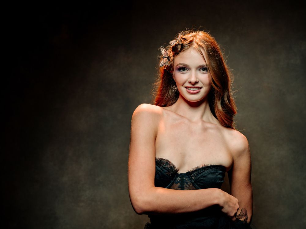 Phoenix, Arizona, The Portrait Masters, Senior, Model, Girl, Butterfly, Red Hair, Photoshoot