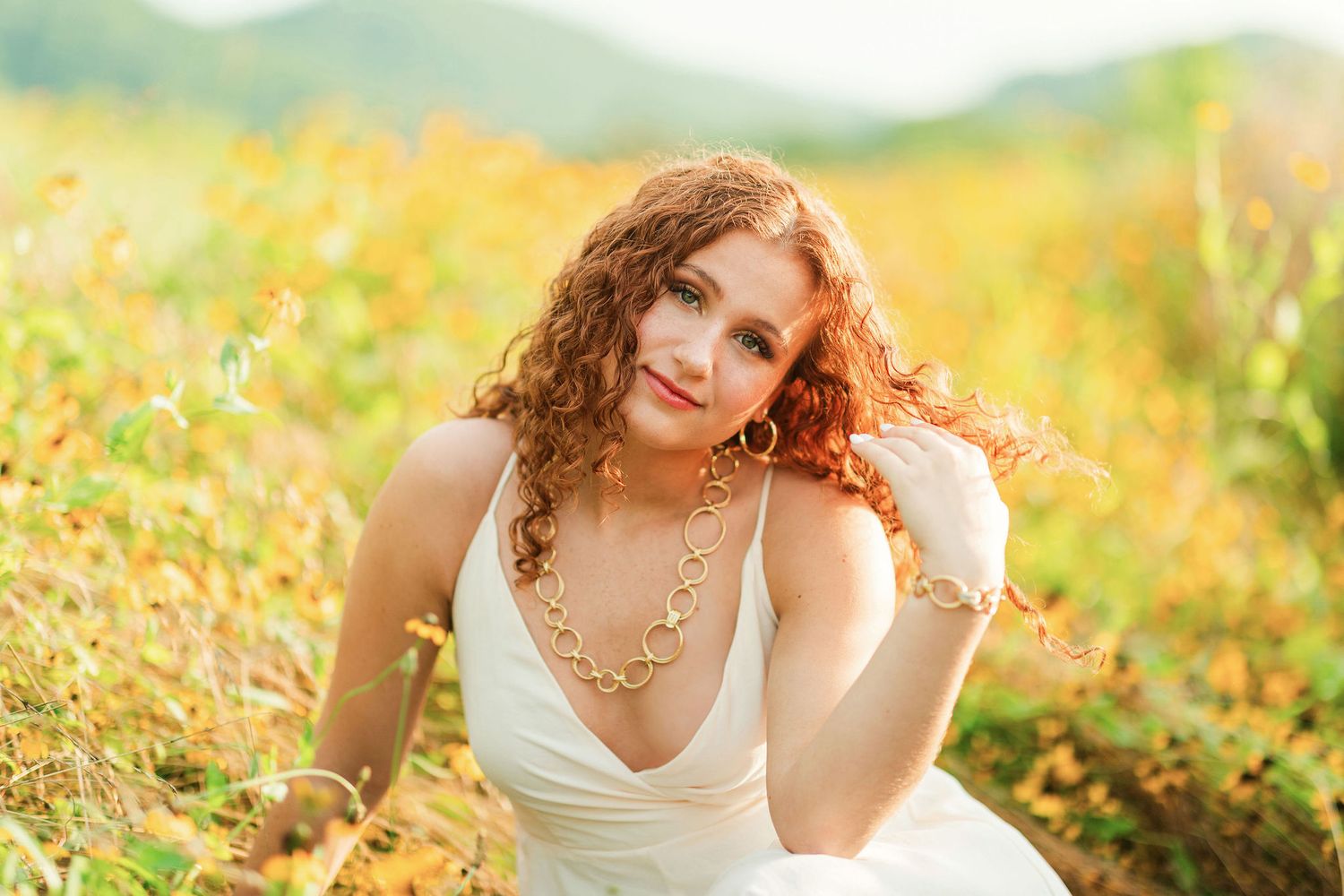 Senior photo of a beauty girl