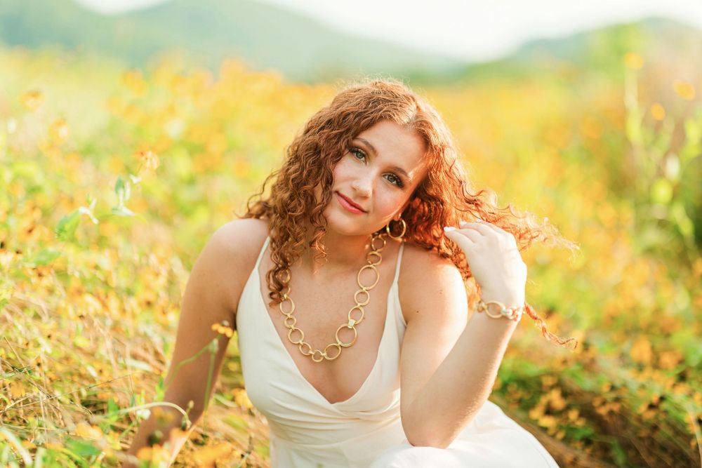 Senior photo of a beauty girl